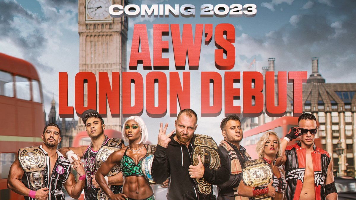 AEW is coming to London