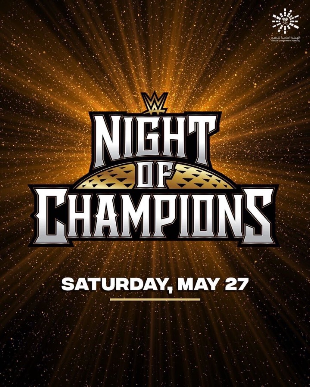 WWE Night of Champions at the Jeddah Superdome on Saturday, May 27