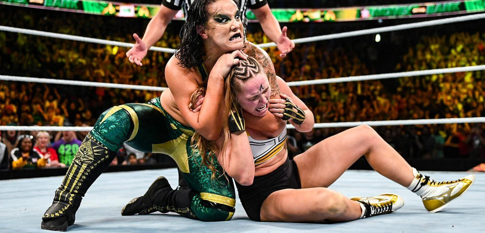 Shayna Baszler Ronda Rousey