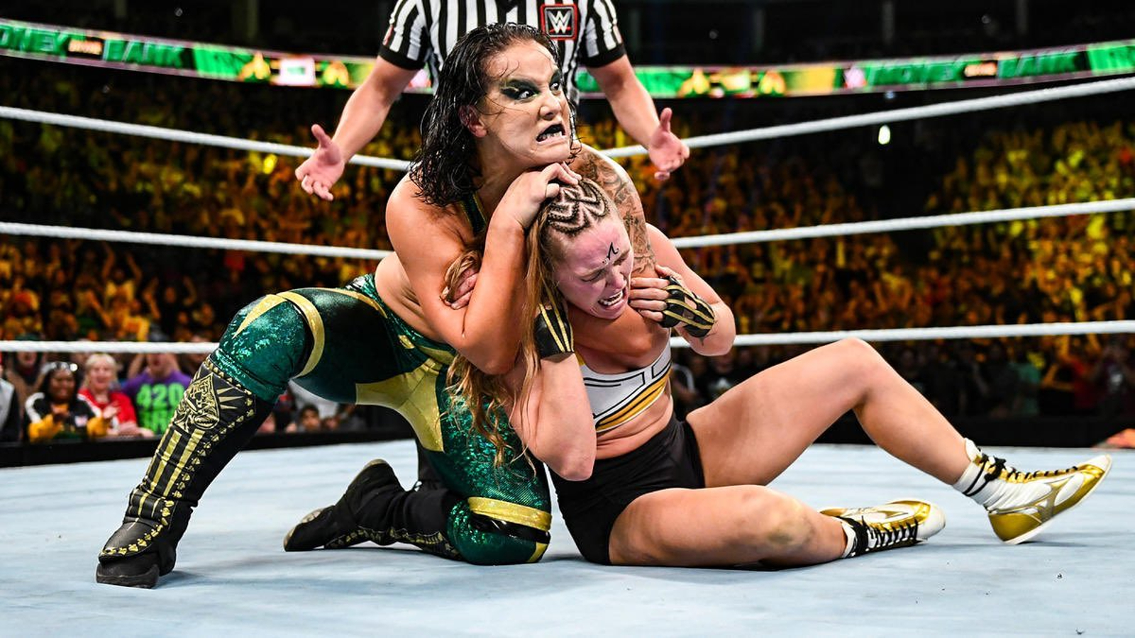 Shayna Baszler Ronda Rousey