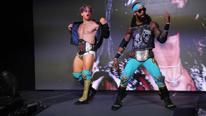 Ace Austin and Chris Bey represent Bullet Club for TNA.